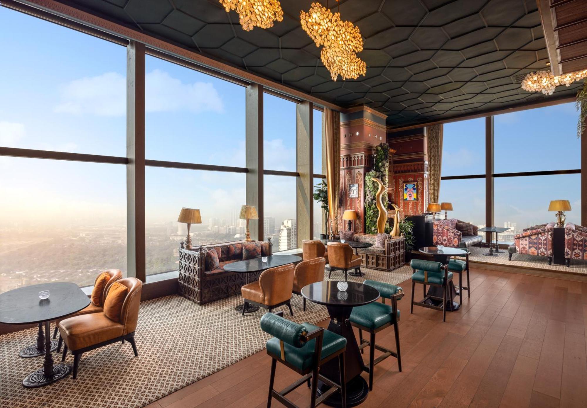 The St. Regis Mumbai Hotel Exterior foto The 87th Lounge
